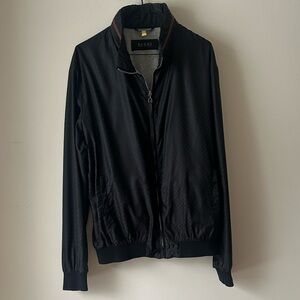 Gucci Men’s GG Monogram Nylon Jacket – Size 54